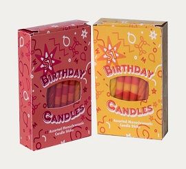 Happy Birthday Candle Boxes