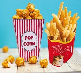 Popcorn & French Fries Boxes